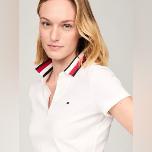 ◾️3/$25 Tommy Hilfiger Split Neck Polo - Picture 3 of 14